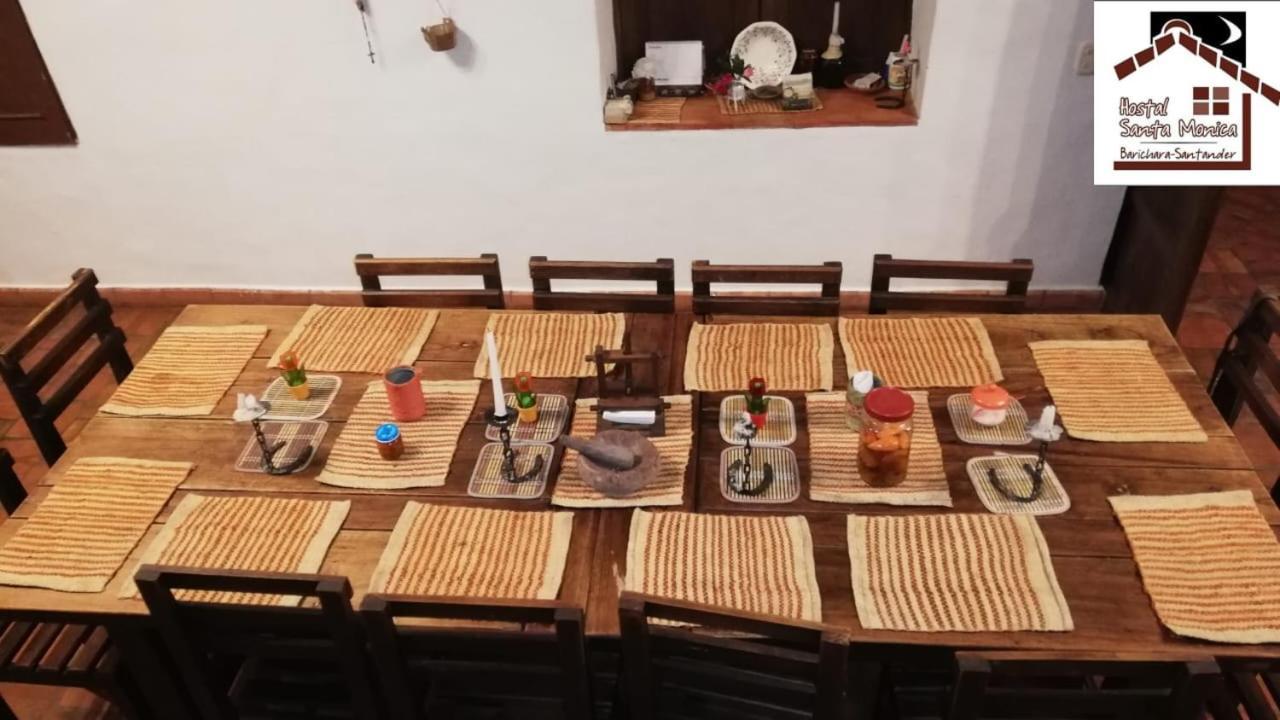 Hostal Santa Monica Barichara Esterno foto