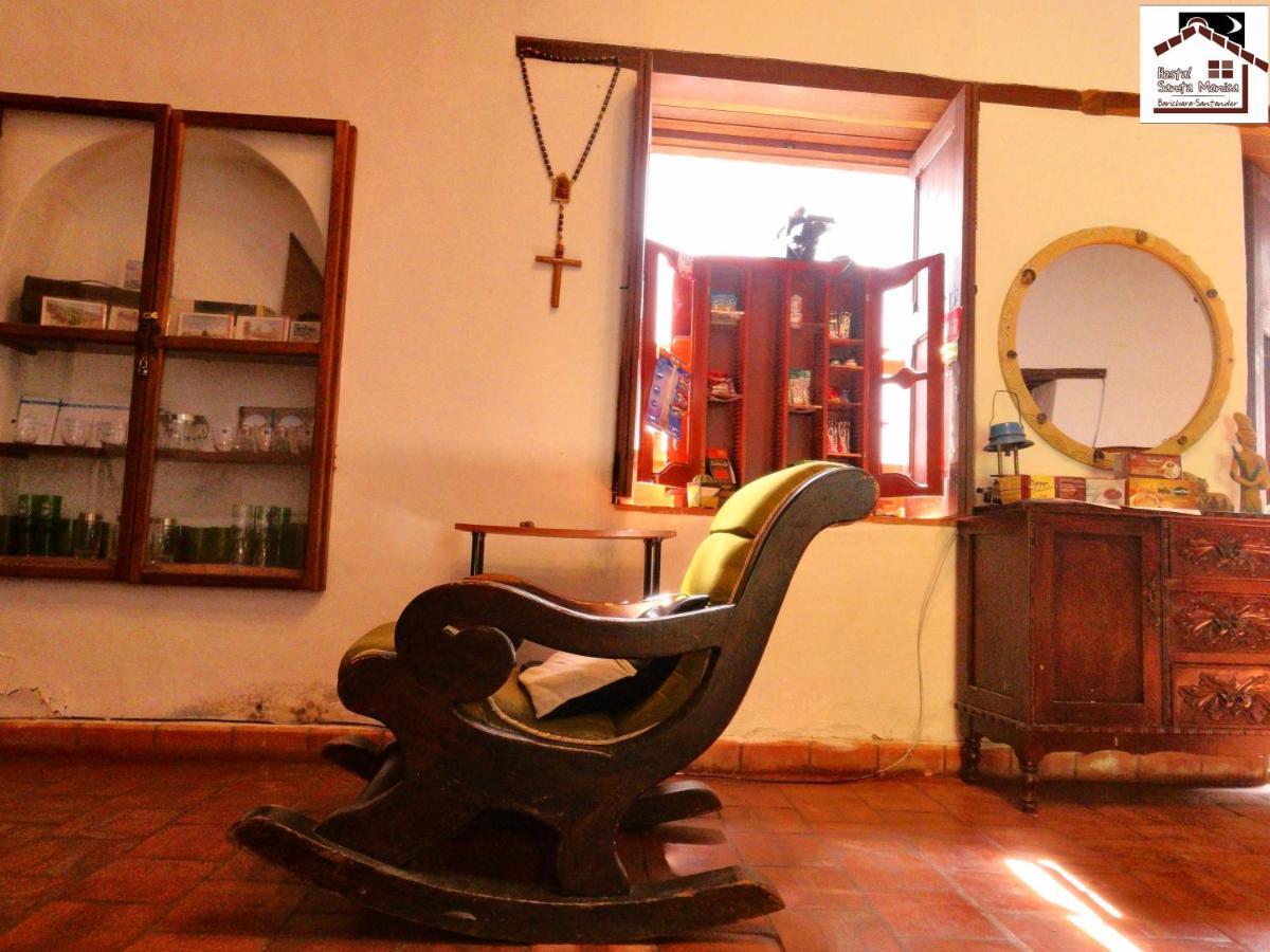 Hostal Santa Monica Barichara Esterno foto