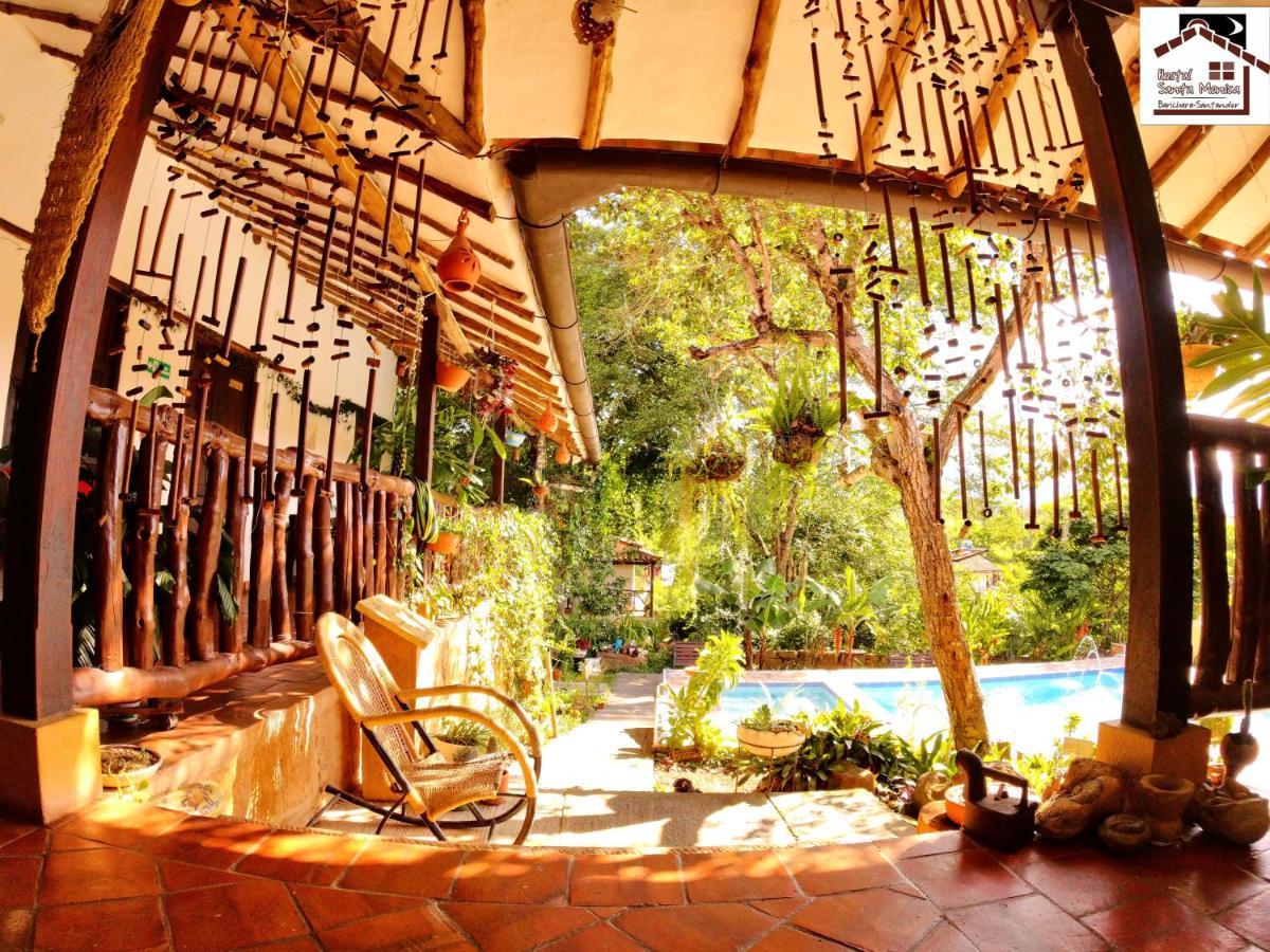 Hostal Santa Monica Barichara Esterno foto