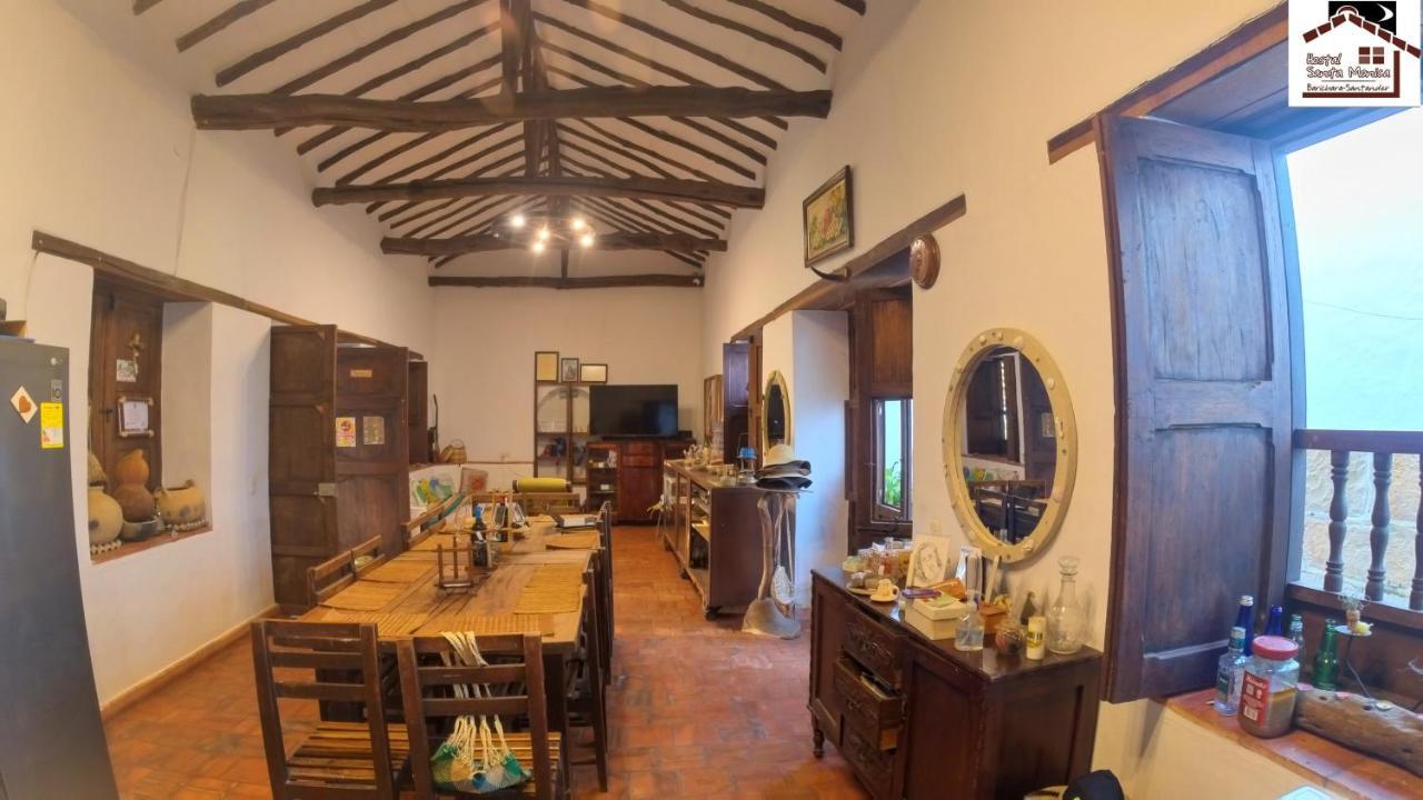 Hostal Santa Monica Barichara Esterno foto