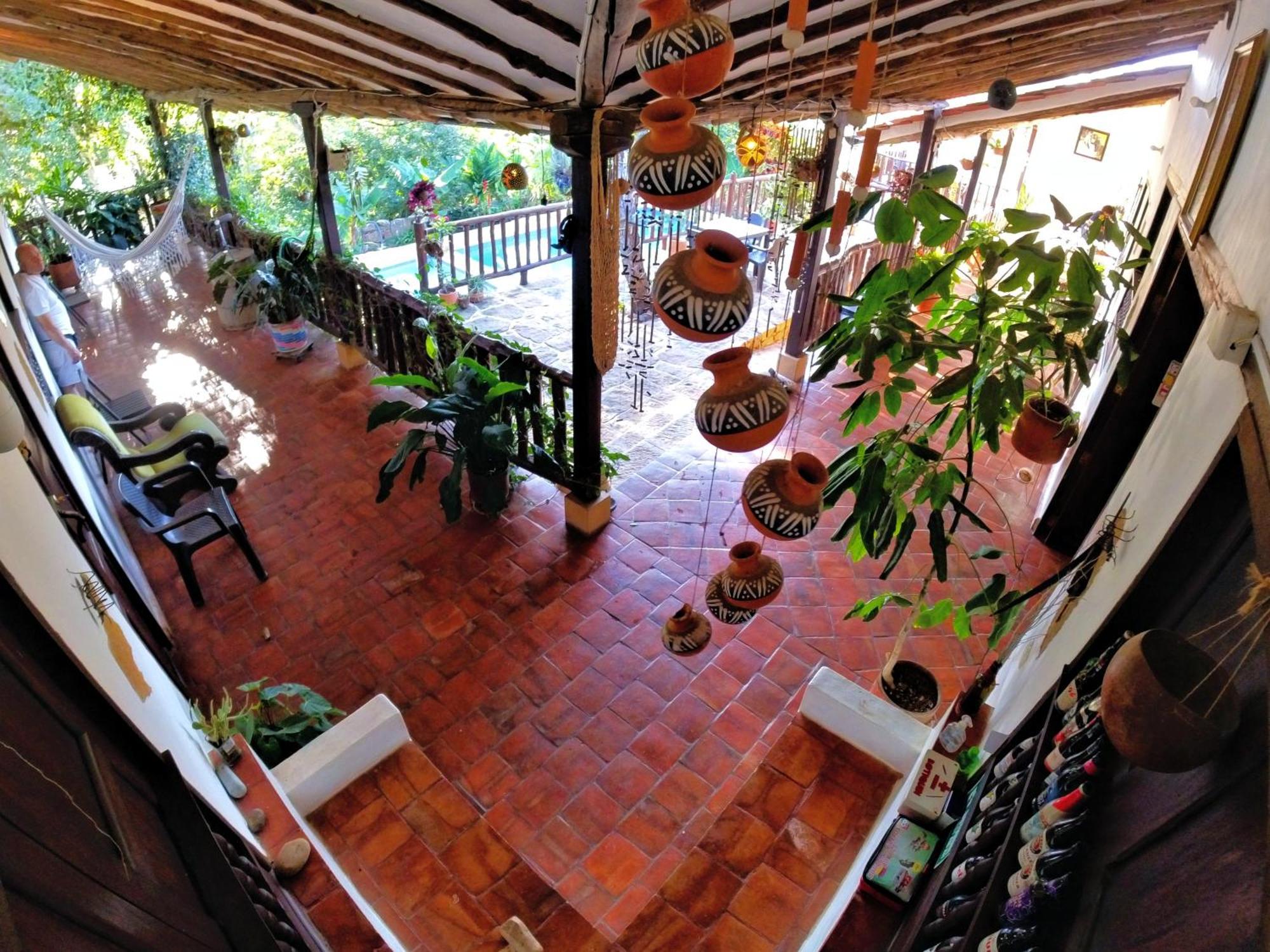 Hostal Santa Monica Barichara Esterno foto